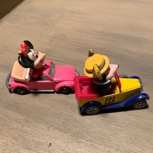Vintage Disney Metal toy cars